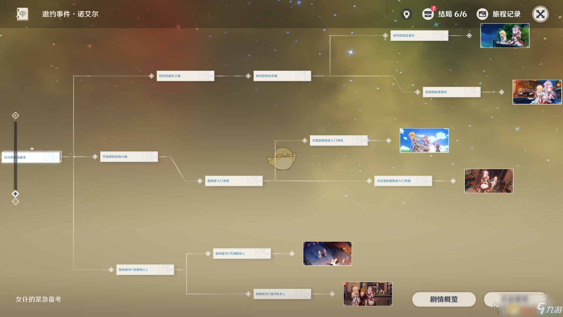 《原神》诺艾尔女仆邀约第二期全结局怎么达成 结局达成方法_原神
