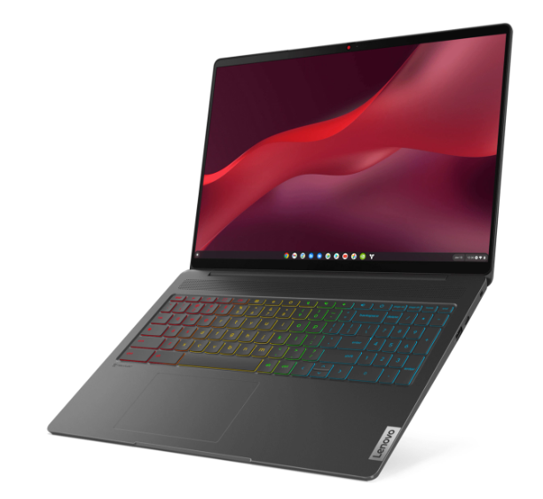 联想发布 Chromebook 游戏本：16 英寸 2.5K 120Hz，RGB 键盘