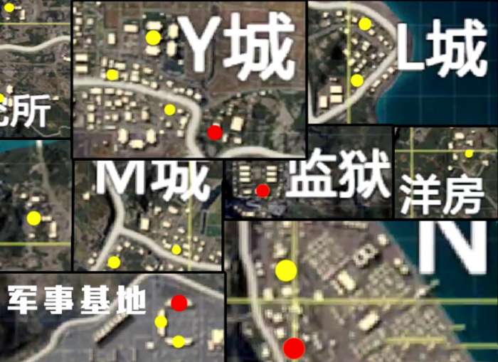 和平精英军火库位置全图 和平精英军火库固定刷新位置