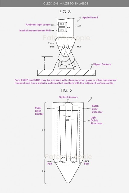 新专利表明苹果下一代 Apple Pencil 会内置光学传感器，可采样表面颜色和纹理