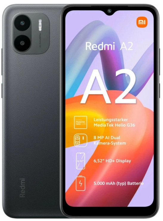 小米 Redmi A2 手机曝光：采用联发科 Helio G36 芯片