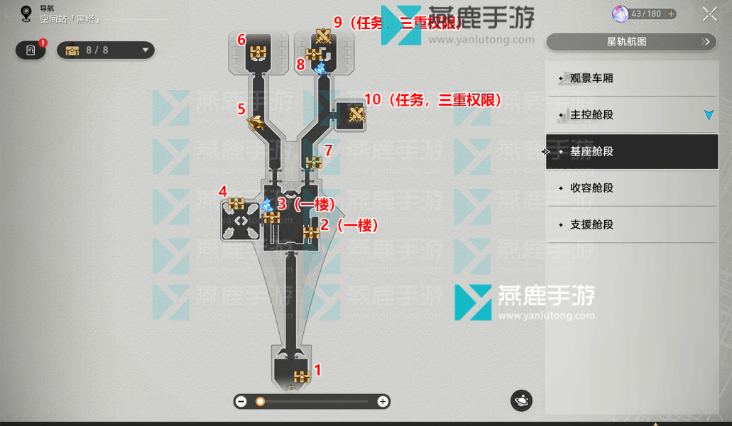 黑塔空间站全宝箱位置介绍