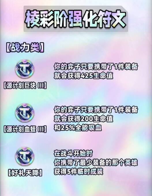 金铲铲之战s9海克斯图鉴大全