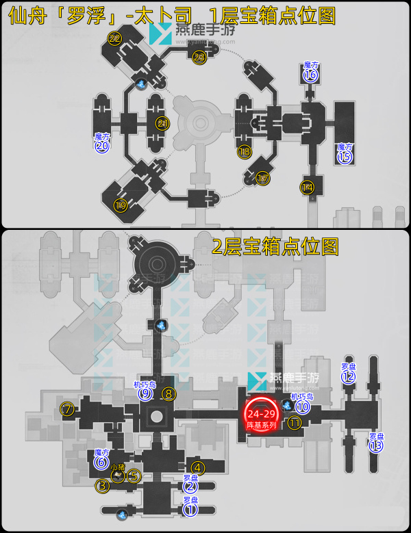 太卜司宝箱位置收集路线一览