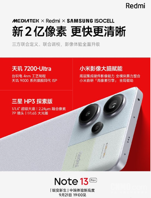 Redmi Note 13 Pro+：强劲性能与高级摄影引擎双重加持