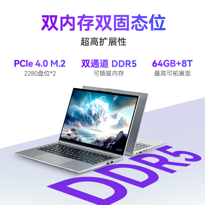 吾空凌云X14 Pro：AI笔记本新品R7-7840HS轻薄性能本震撼发布