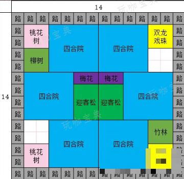 《蓬莱镇》四合院布局怎么摆？四合院布局图介绍