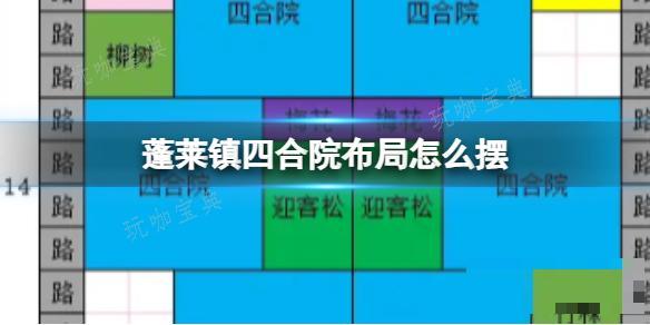 《蓬莱镇》四合院布局怎么摆？四合院布局图介绍