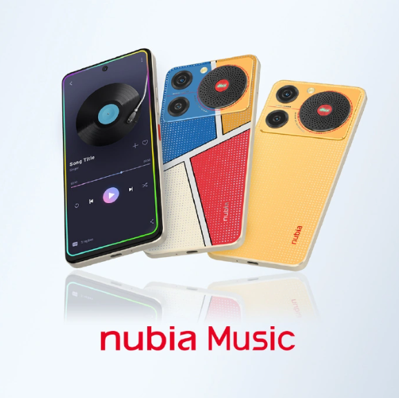 努比亚推出复古风音乐手机nubia Music，MWC 2024上大放异彩