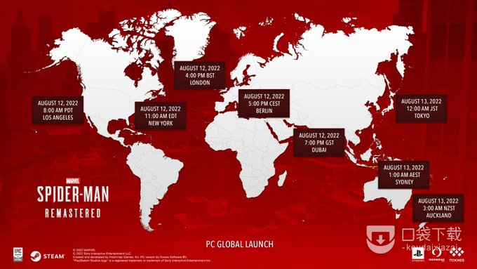 漫威蜘蛛侠：重制版pc版上线时间